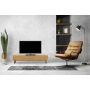 Szafka RTV-81 Drewno Lite Dąb Loft Lakier Rozmiary od 100 cm do 200 cm PREMIUM